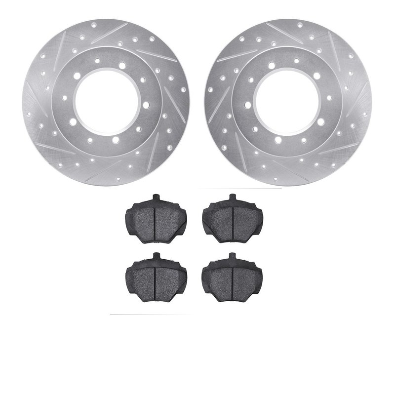 Dynamic Friction 7502-11002 Disc Brake Kit - Rear