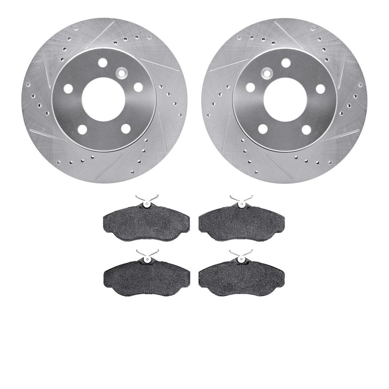 Dynamite Friction 7502-11009 Disc Brake Kit - Front