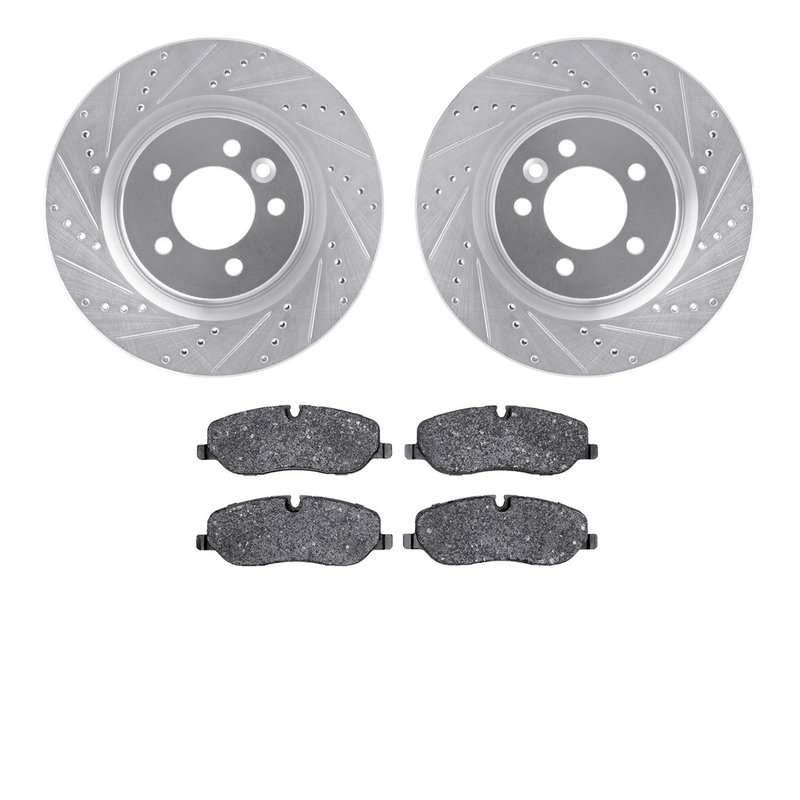 Dynamite Friction 7502-11013 Disc Brake Kit - Front