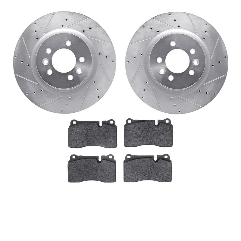 Dynamite Friction 7502-11091 Disc Brake Kit - Front