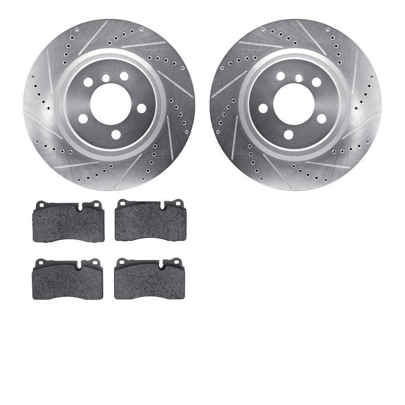 Dynamic Friction 7502-11103 Disc Brake Kit - Front