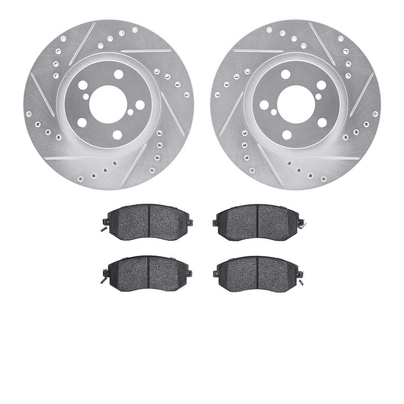 Dynamite Friction 7502-13009 Disc Brake Kit - Front