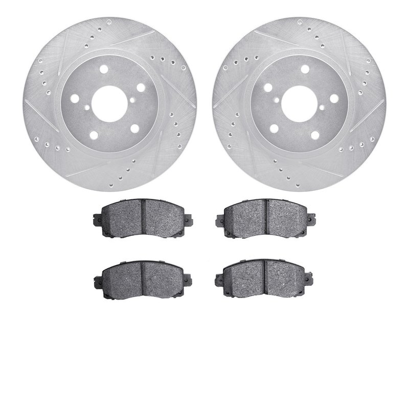 Dynamic Friction 7502-13058 Disc Brake Kit - Front