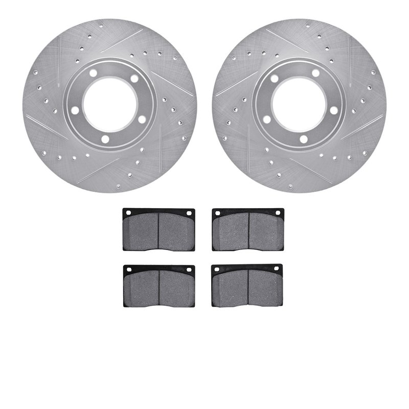 Dynamite Friction 7502-20003 Disc Brake Kit - Front