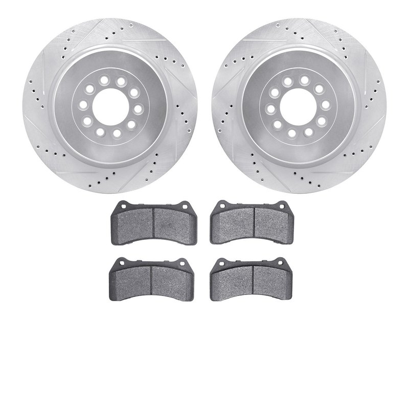 Dynamite Friction 7502-20016 Disc Brake Kit - Front