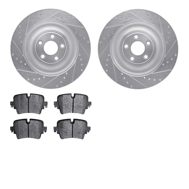 Dynamite Friction 7502-20028 Disc Brake Kit - Rear