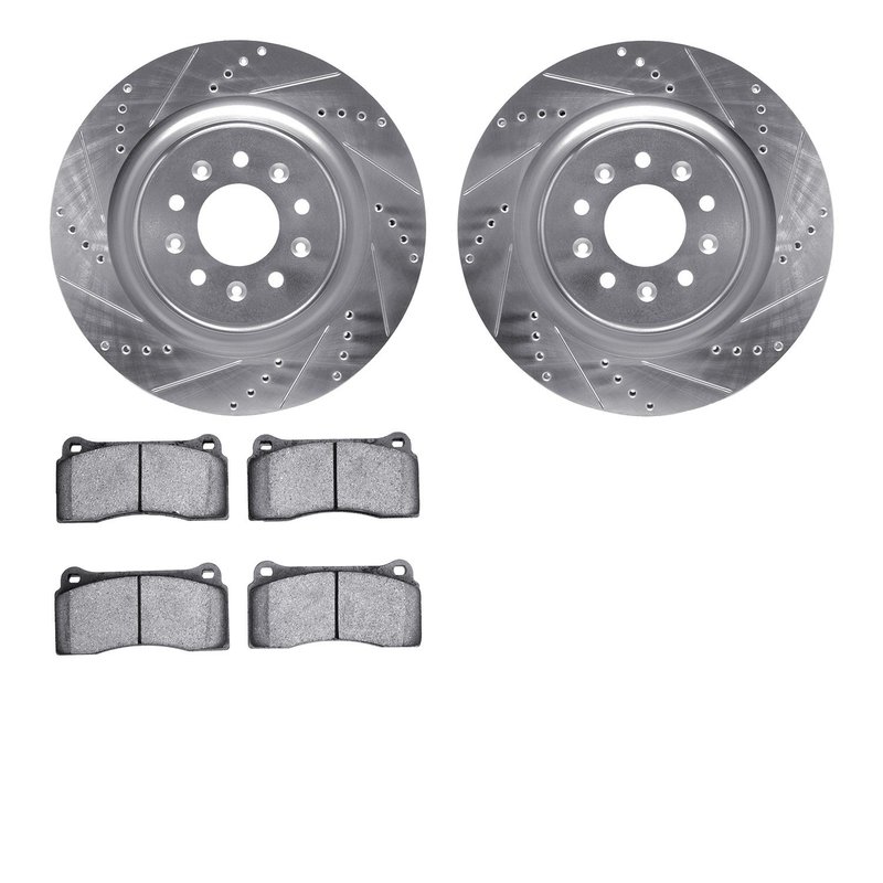 Dynamic Friction 7502-20082 Disc Brake Kit - Front