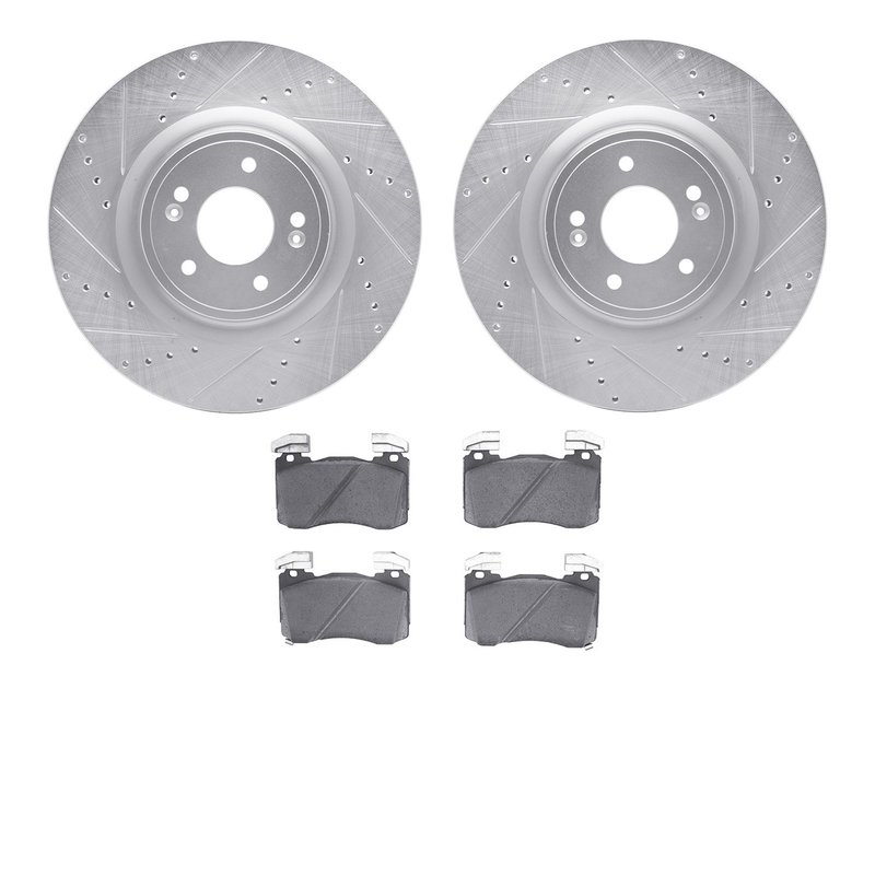 Dynamite Friction 7502-21044 Disc Brake Kit - Front