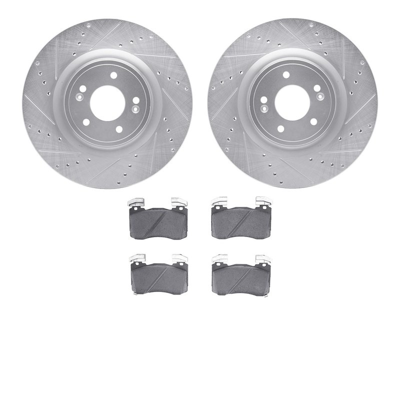 Dynamite Friction 7502-21045 Disc Brake Kit - Front