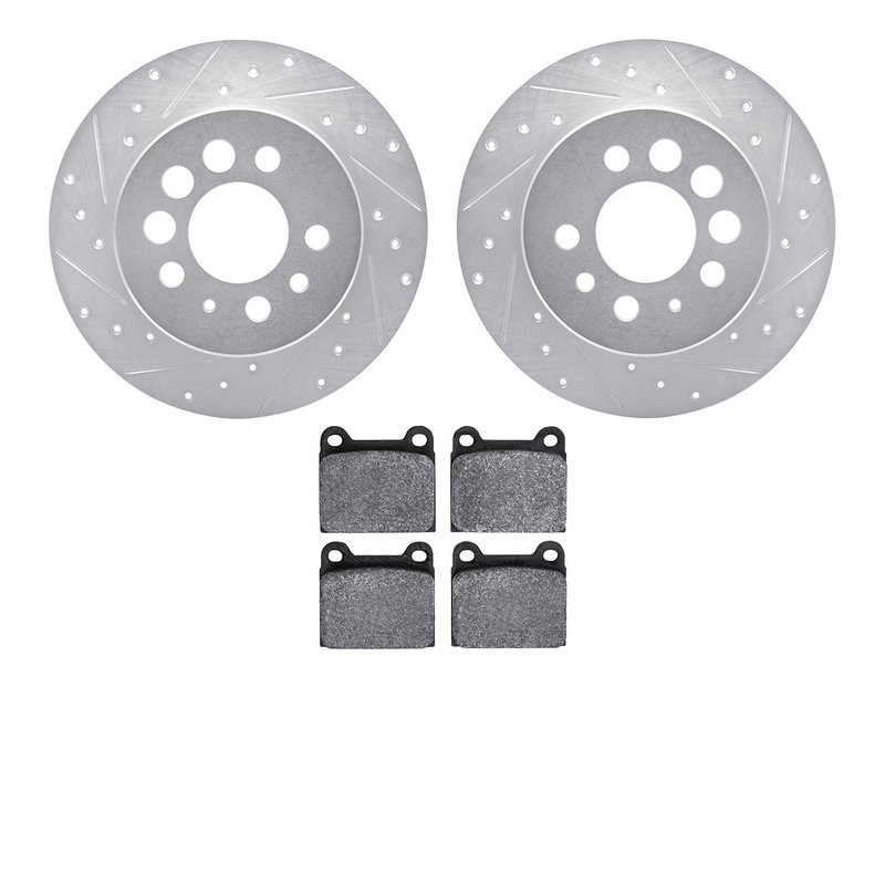 Dynamite Friction 7502-27006 Disc Brake Kit - Rear