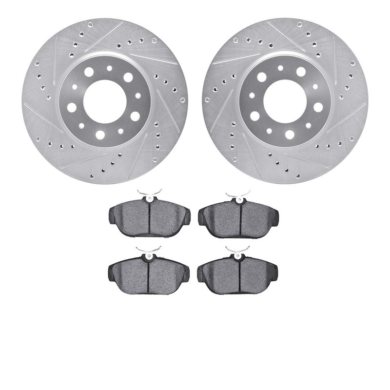 Dynamic Friction 7502-27014 Disc Brake Kit - Front