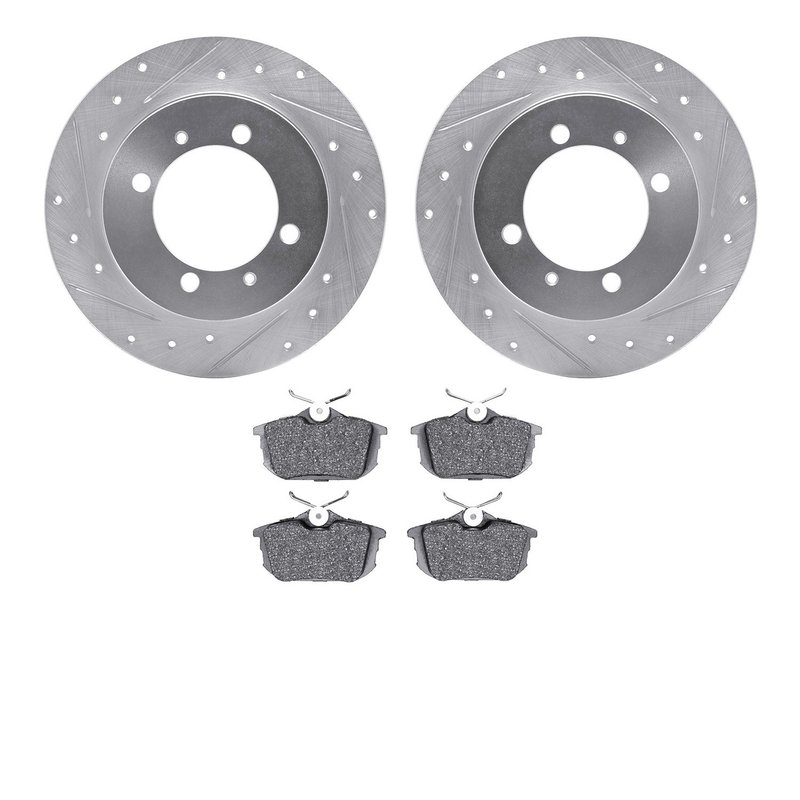 Dynamite Friction 7502-27027 Disc Brake Kit - Rear