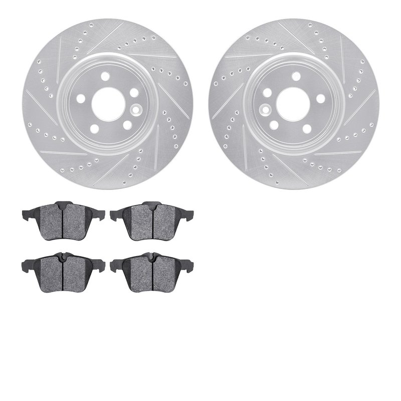 Dynamic Friction 7502-27041 Disc Brake Kit - Front