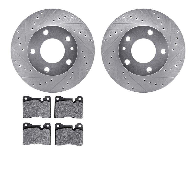 Dynamite Friction 7502-31008 Disc Brake Kit - Front