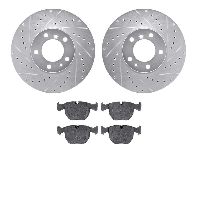 Dynamite Friction 7502-31030 Disc Brake Kit - Front