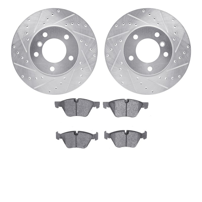 Dynamite Friction 7502-31065 Disc Brake Kit - Front