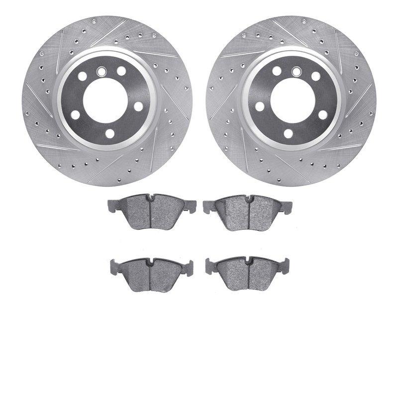 Dynamite Friction 7502-31069 Disc Brake Kit - Front