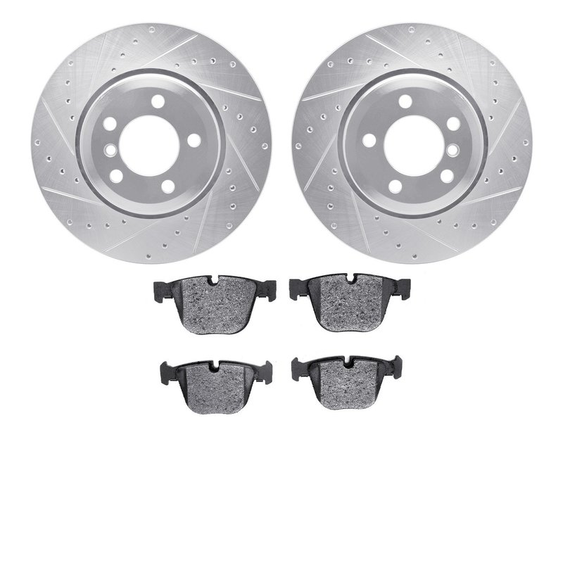Dynamic Friction 7502-31071 Disc Brake Kit - Rear
