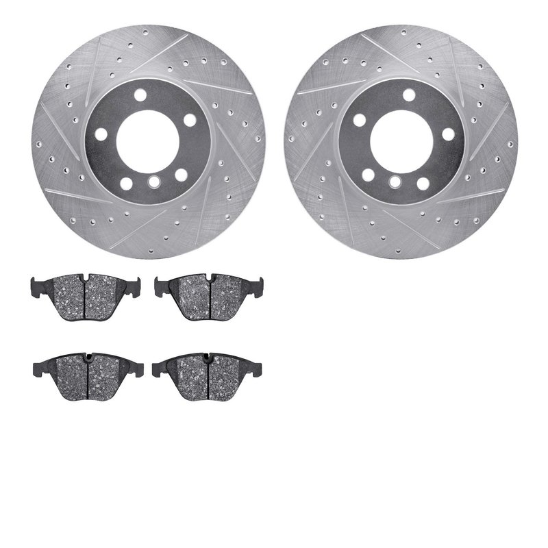 Dynamite Friction 7502-31079 Disc Brake Kit - Front