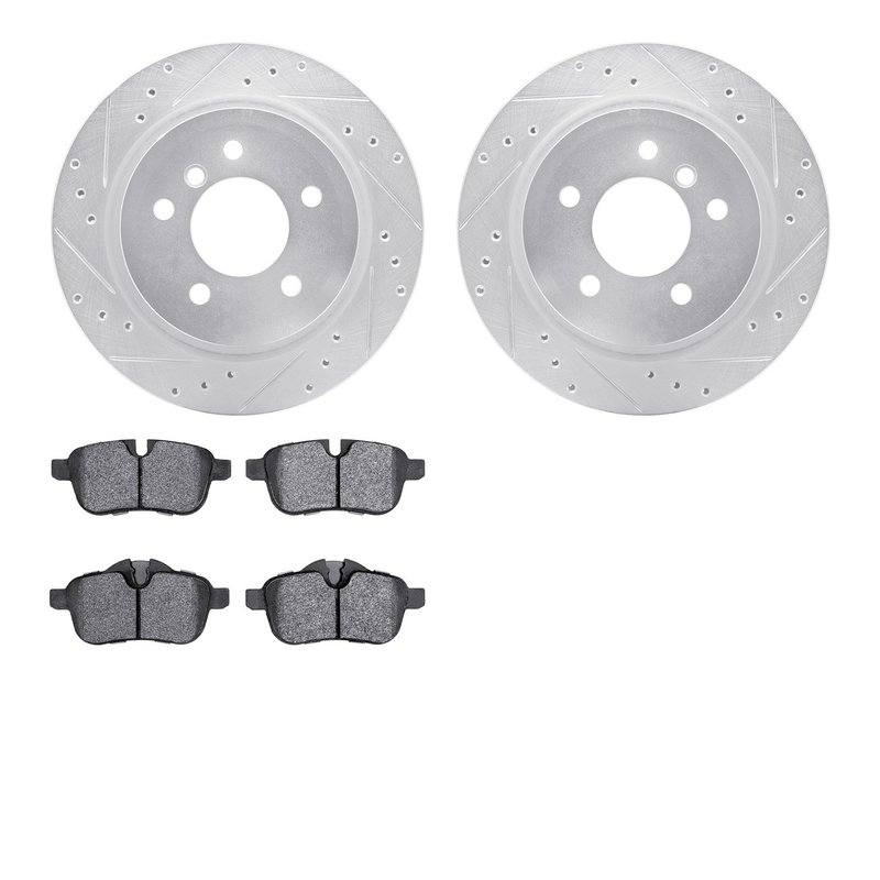 Dynamic Friction 7502-31092 Disc Brake Kit - Rear