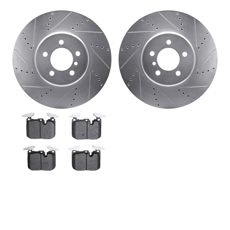 Dynamite Friction 7502-31110 Disc Brake Kit - Front