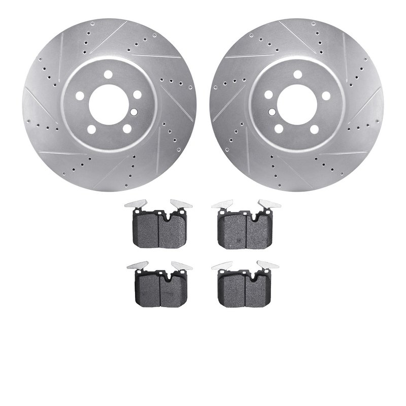 Dynamite Friction 7502-31111 Disc Brake Kit - Front