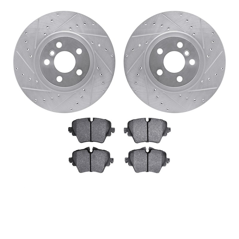 Dynamite Friction 7502-31146 Disc Brake Kit - Front