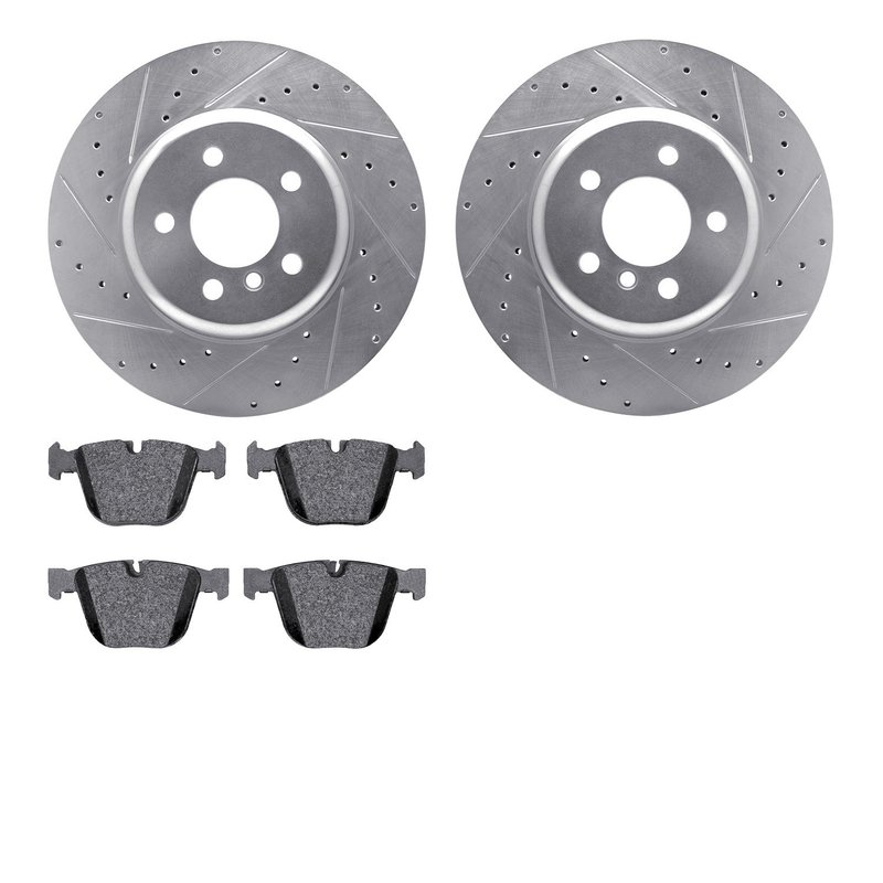 Dynamite Friction 7502-31537 Disc Brake Kit - Rear