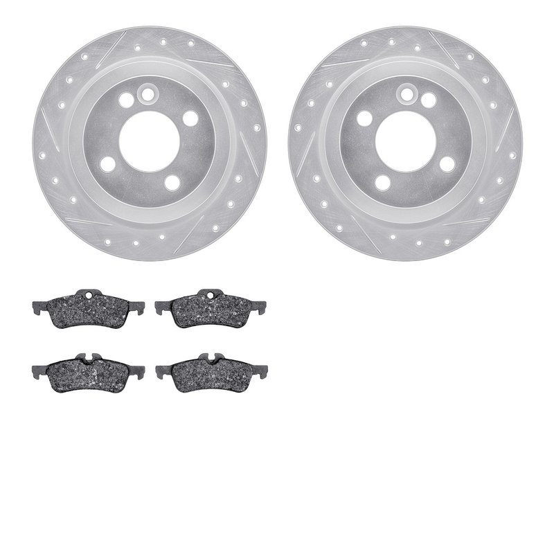 Dynamite Friction 7502-32002 Disc Brake Kit - Rear