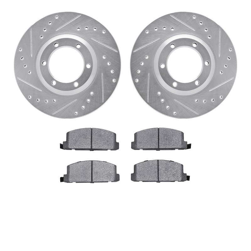 Dynamite Friction 7502-37004 Disc Brake Kit - Front