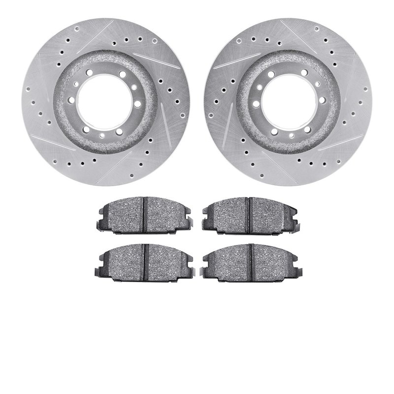 Dynamite Friction 7502-37008 Disc Brake Kit - Front