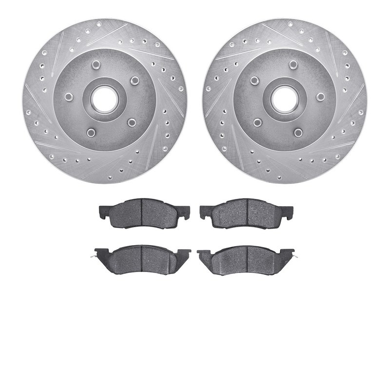 Dynamic Friction 7502-40033 Disc Brake Kit - Front