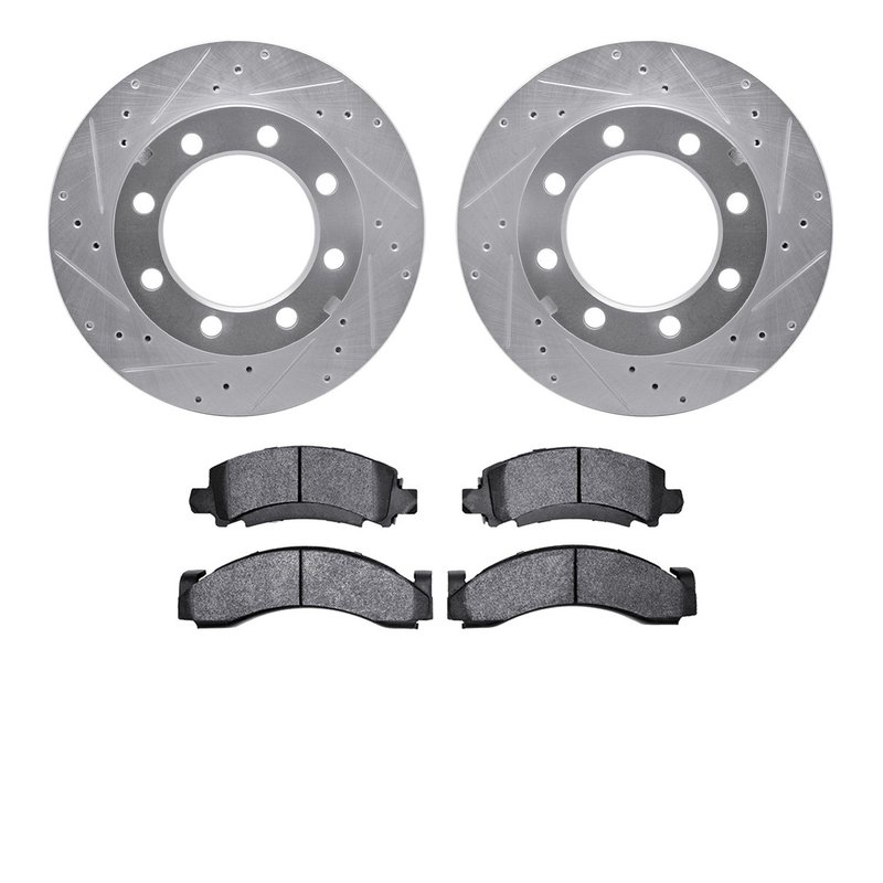 Dynamite Friction 7502-40303 Disc Brake Kit - Front