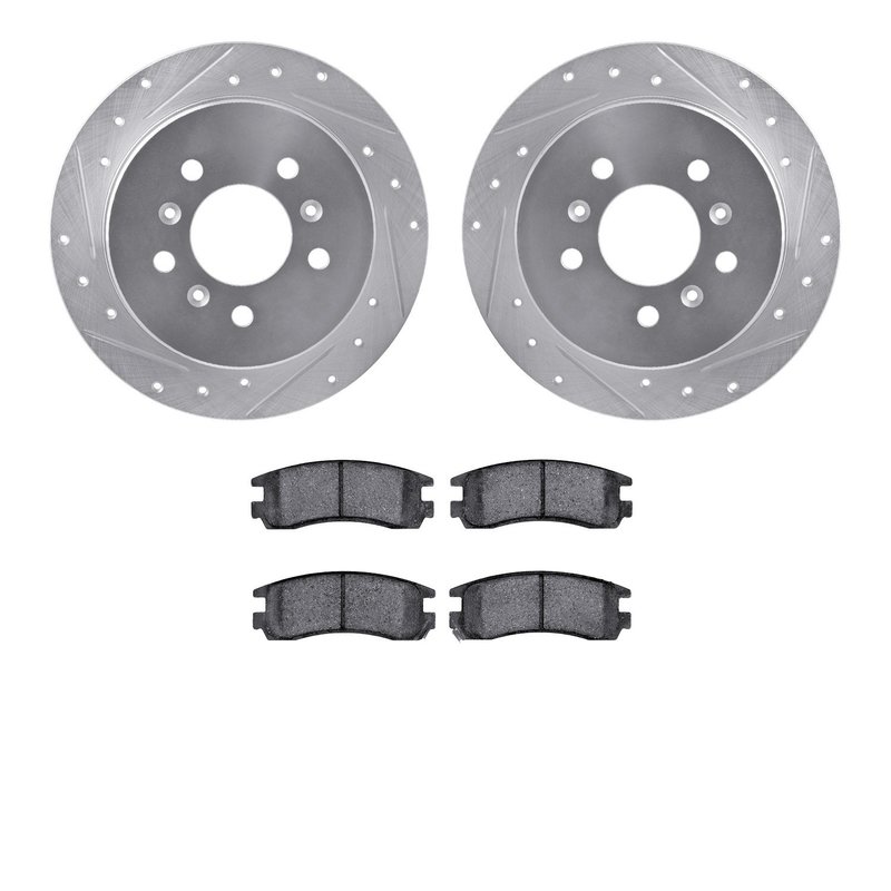 Dynamite Friction 7502-45002 Disc Brake Kit - Rear