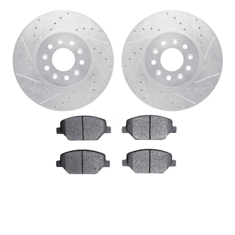 Dynamite Friction 7502-45031 Disc Brake Kit - Front