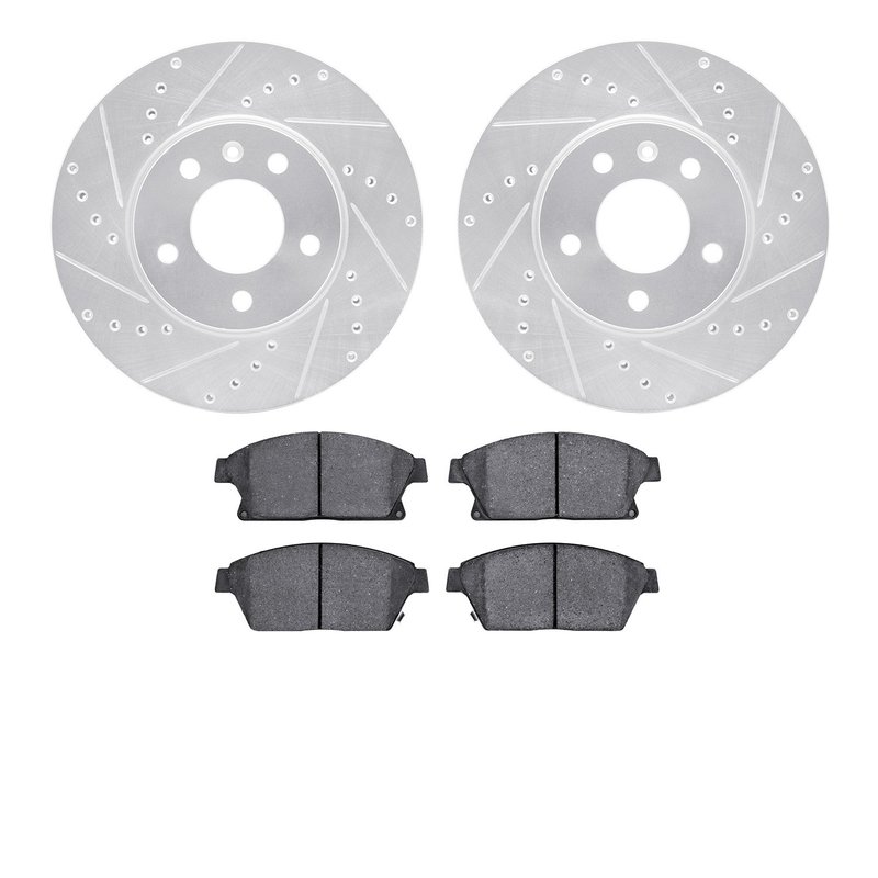 Dynamite Friction 7502-46027 Disc Brake Kit - Front