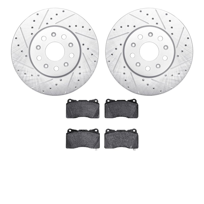 Dynamite Friction 7502-46036 Disc Brake Kit - Front