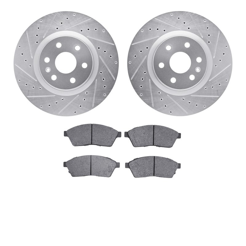 Dynamite Friction 7502-46050 Disc Brake Kit - Front