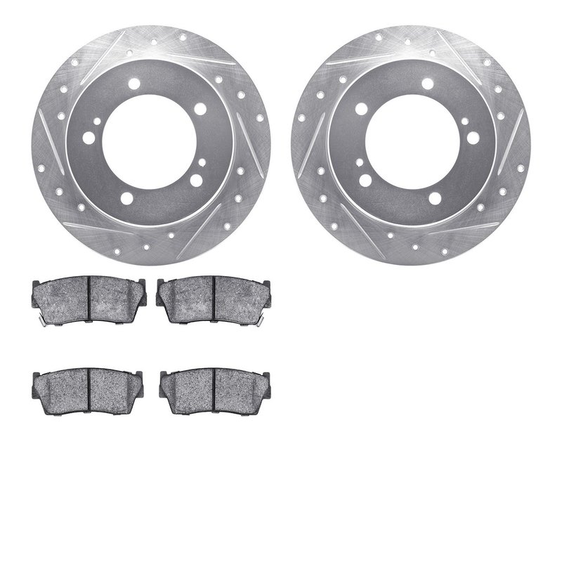 Dynamite Friction 7502-47035 Disc Brake Kit - Front