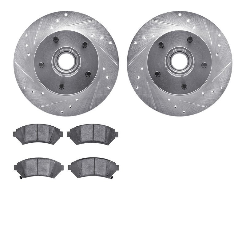 Dynamite Friction 7502-47105 Disc Brake Kit - Front