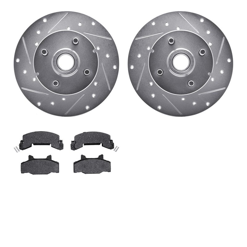 Dynamic Friction 7502-47127 Disc Brake Kit - Front