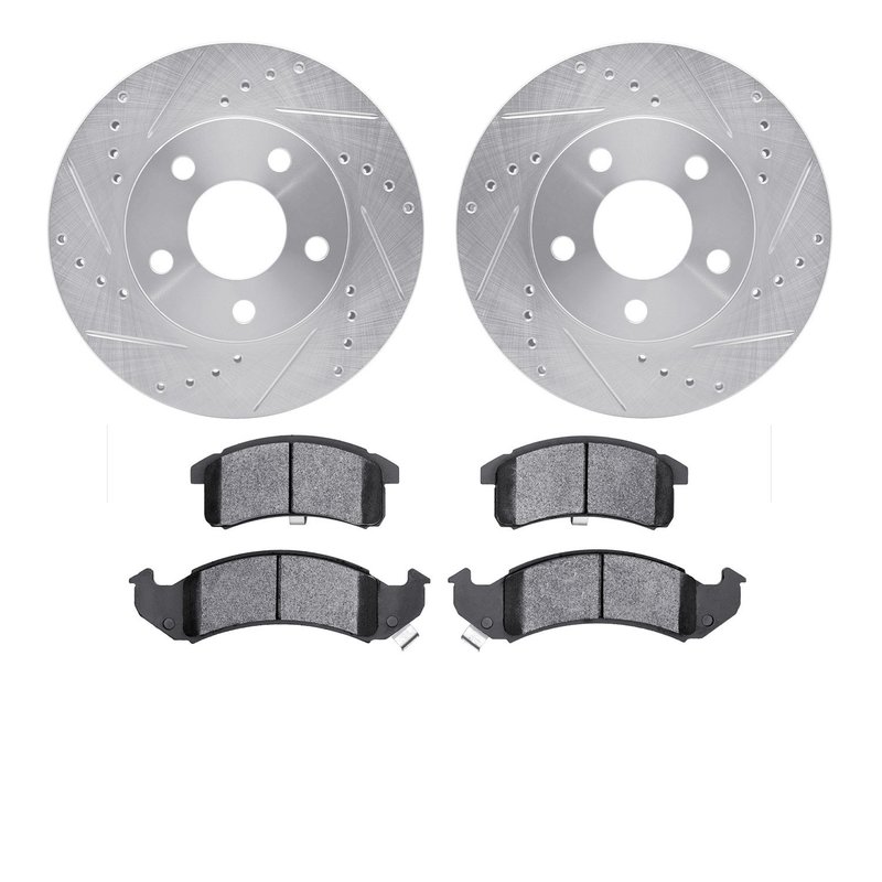 Dynamite Friction 7502-47155 Disc Brake Kit - Front