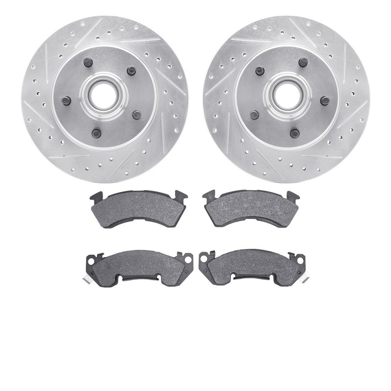 Dynamite Friction 7502-47280 Disc Brake Kit - Front