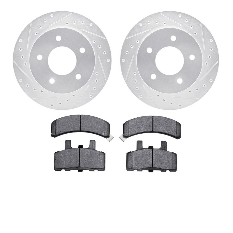 Dynamite Friction 7502-48162 Disc Brake Kit - Front