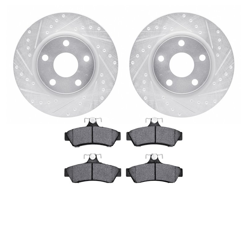 Dynamite Friction 7502-52003 Disc Brake Kit - Rear