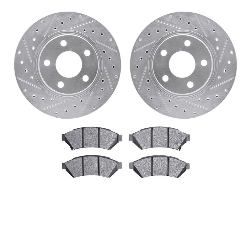 Dynamite Friction 7502-52004 Disc Brake Kit - Front