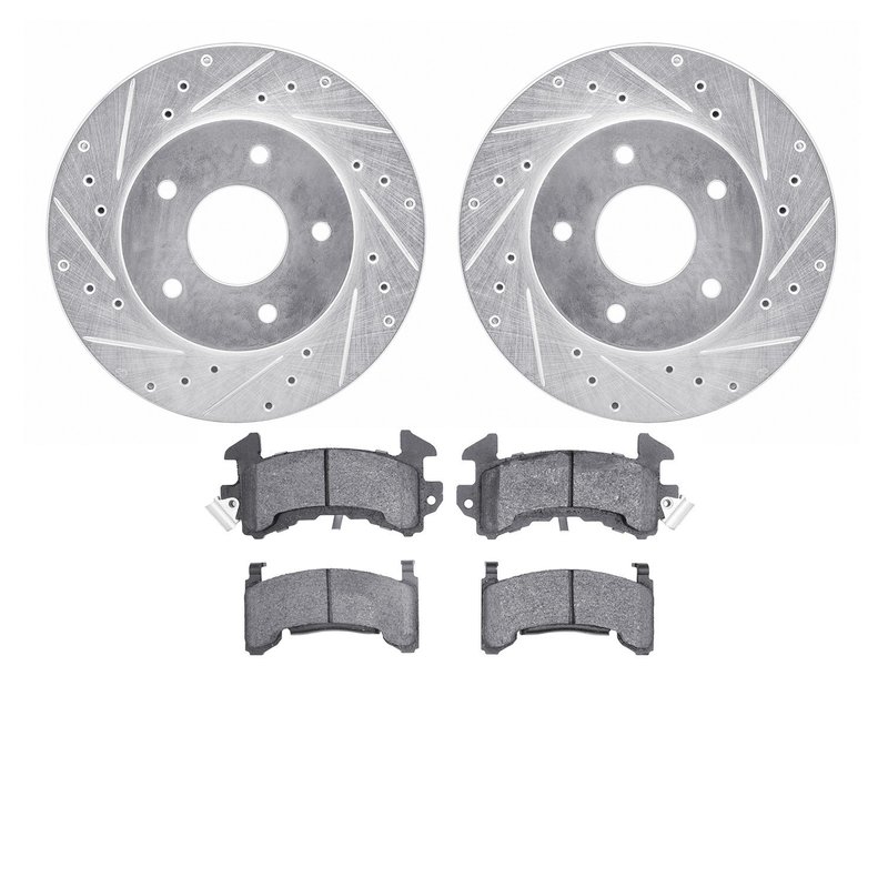 Dynamic Friction 7502-52037 Disc Brake Kit - Rear