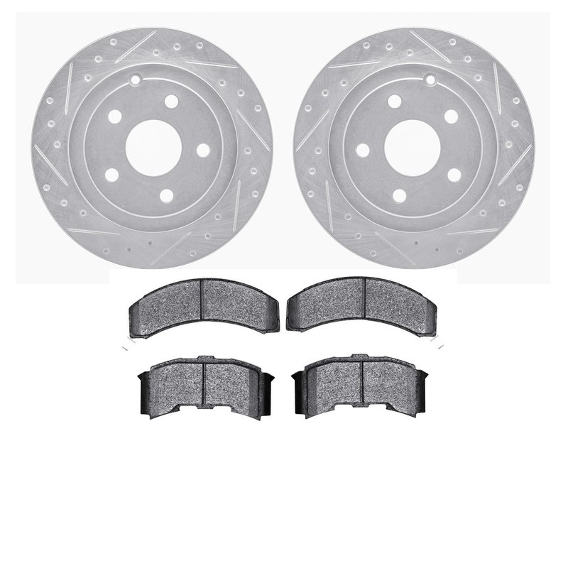 Dynamite Friction 7502-52042 Disc Brake Kit - Front
