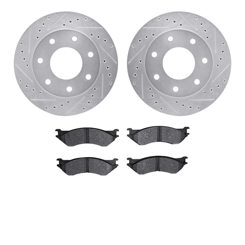 Dynamite Friction 7502-54116 Disc Brake Kit - Front