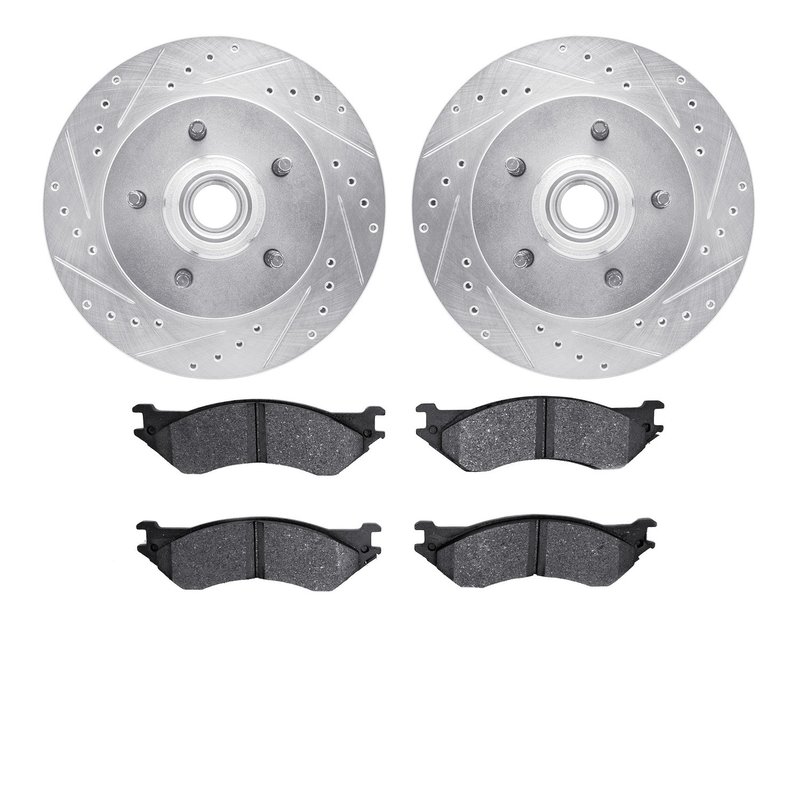 Dynamic Friction 7502-54119 Disc Brake Kit - Front